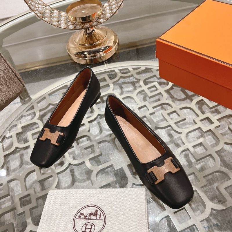 Hermes Leather Shoes